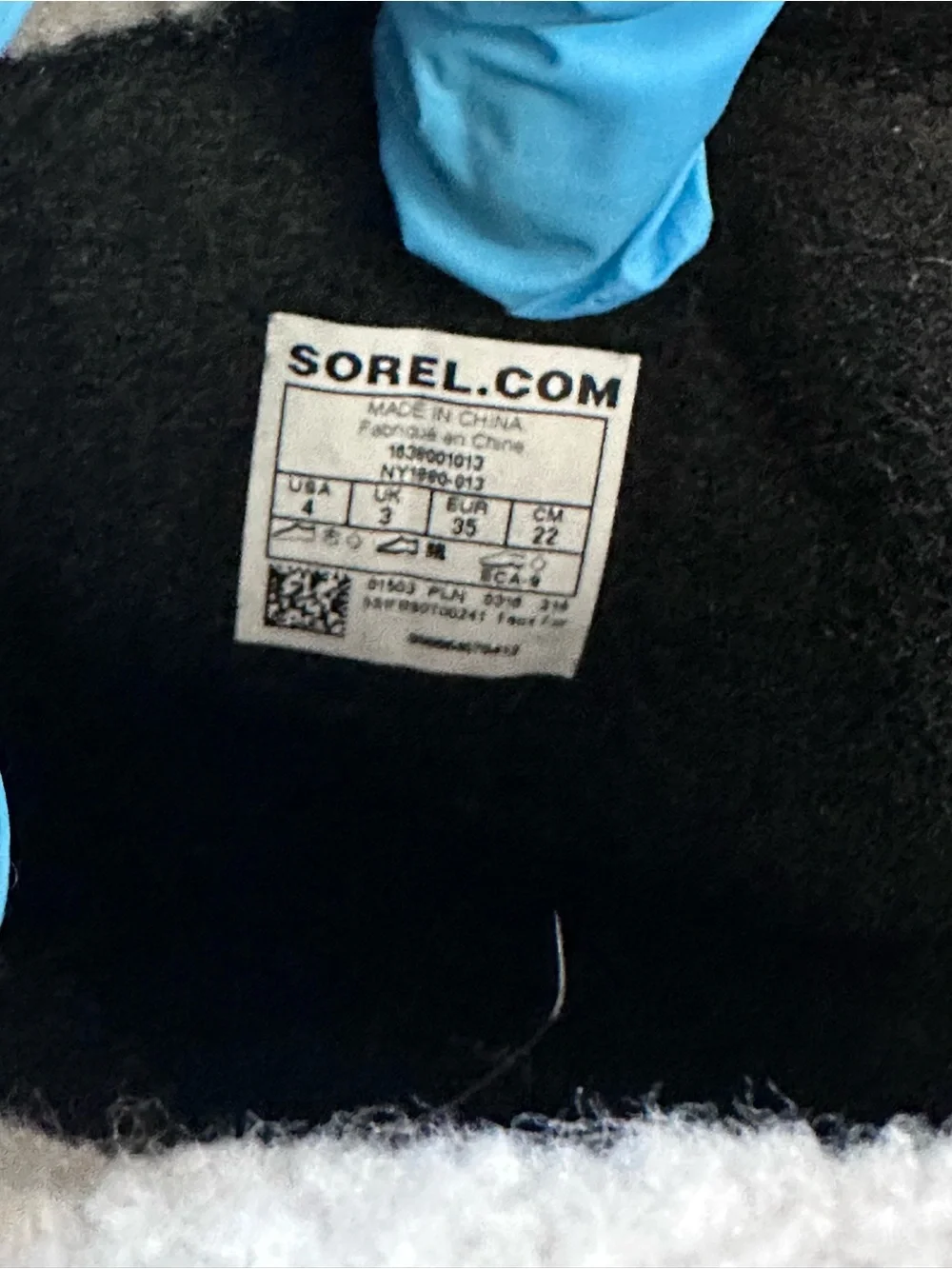 Sorel warm fleece